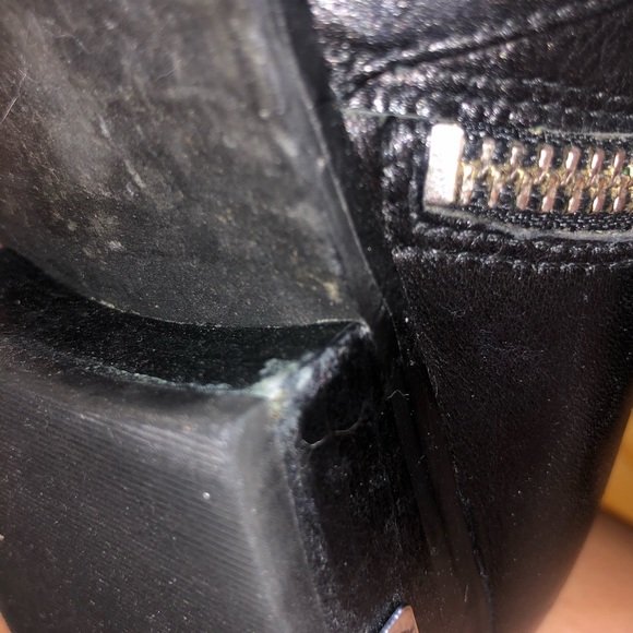 Black Michael kors over the knee leather boots - Picture 10 of 14